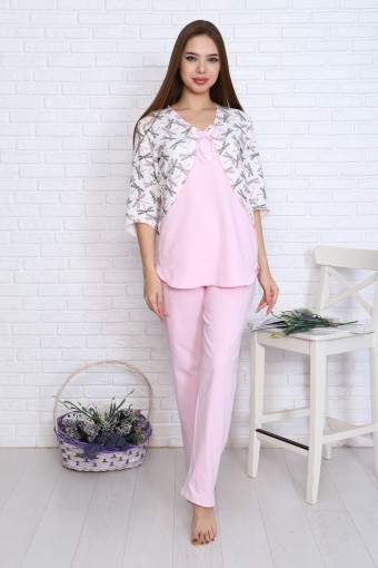 Б11 Пижама Нежность (розовая) - Студия Текстиля