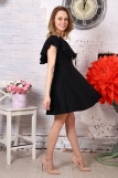 Д521 Платье Афина (Черное) (Фото 3)