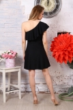 Д521 Платье Афина (Черное) (Фото 5)
