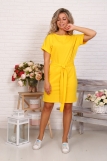 Д525 Платье Новелла (желтое) (Фото 2)