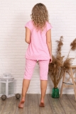 Б10 Пижама Вишенка (сердечки на розовом) (Фото 3)